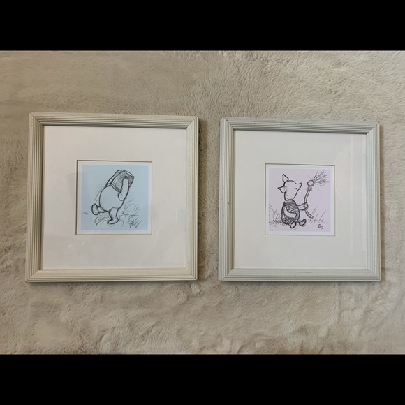 COPY - Vintage Classic Piglet pencil sketch drawing - Picture 2 of 6